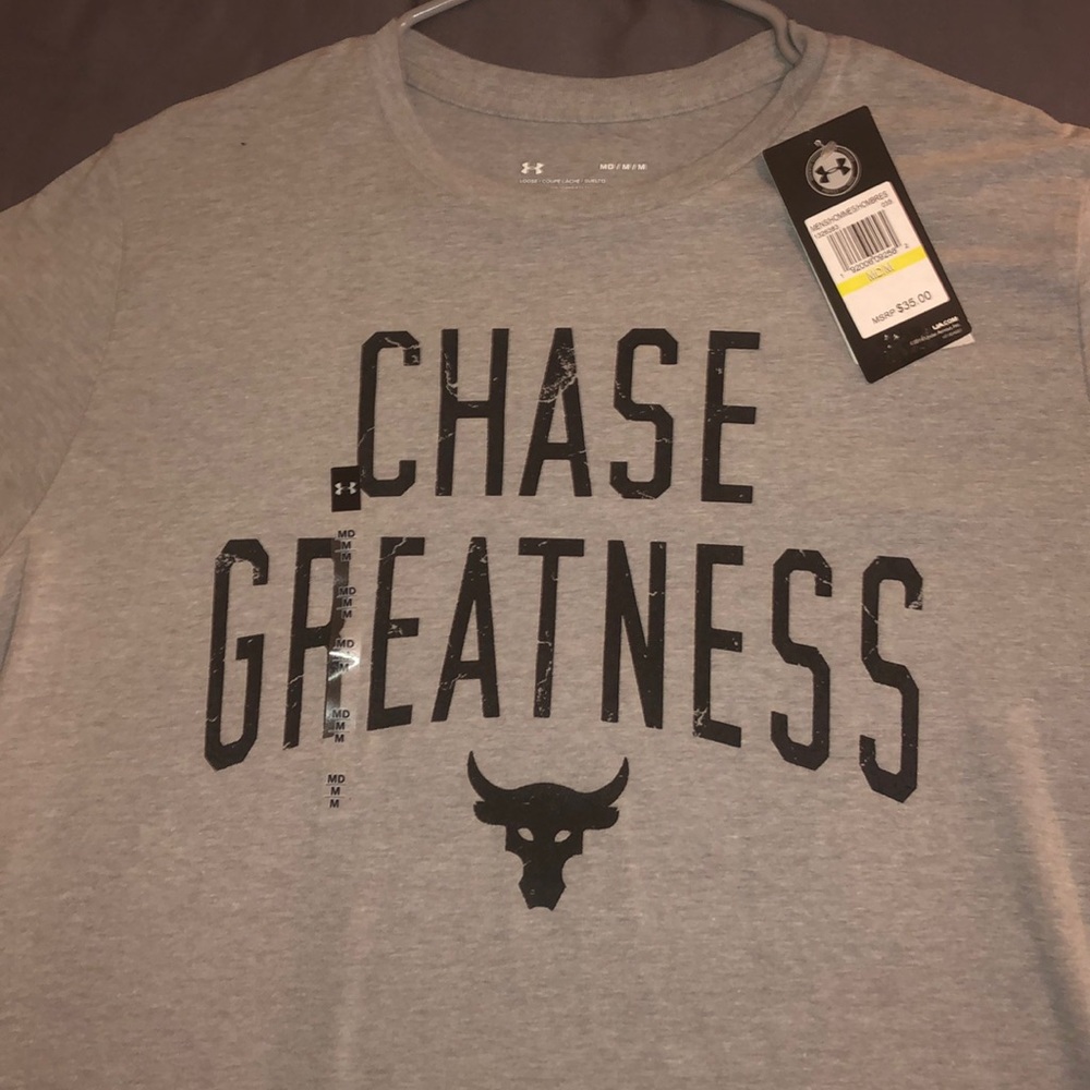 PROJECT ROCK CHASE GREATNESS T-SHIRT